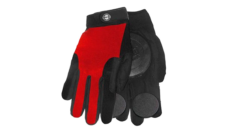 Фотография Перчатки Long Island Curly Gloves - XL Черно-красный