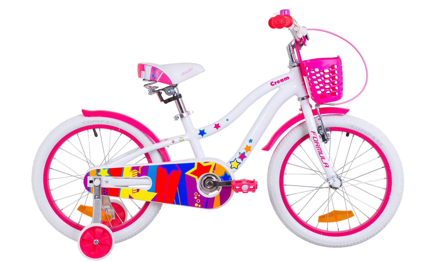 Фотографія Велосипед 18" Formula CREAM (2019) 2019 Біло-рожевий