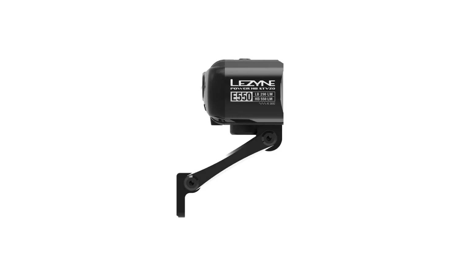 Переднє світло для електровелосипеда Lezyne EBIKE POWER HB STVZO E550 Чорний 550 люменів Y15 4