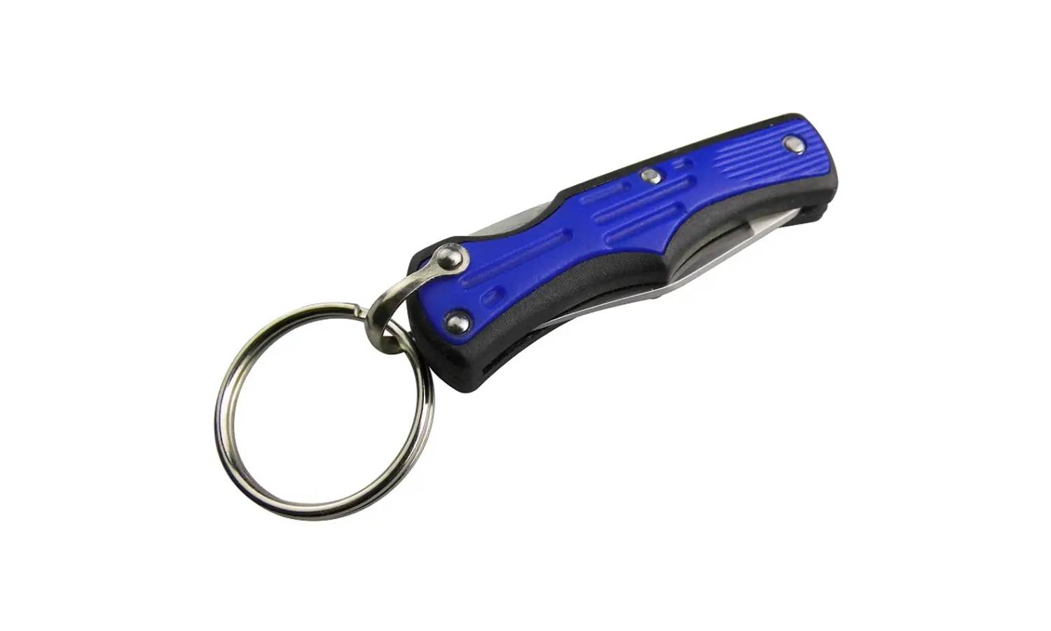 Брелок-нож Munkees 2524 Folding Knife III blue 2