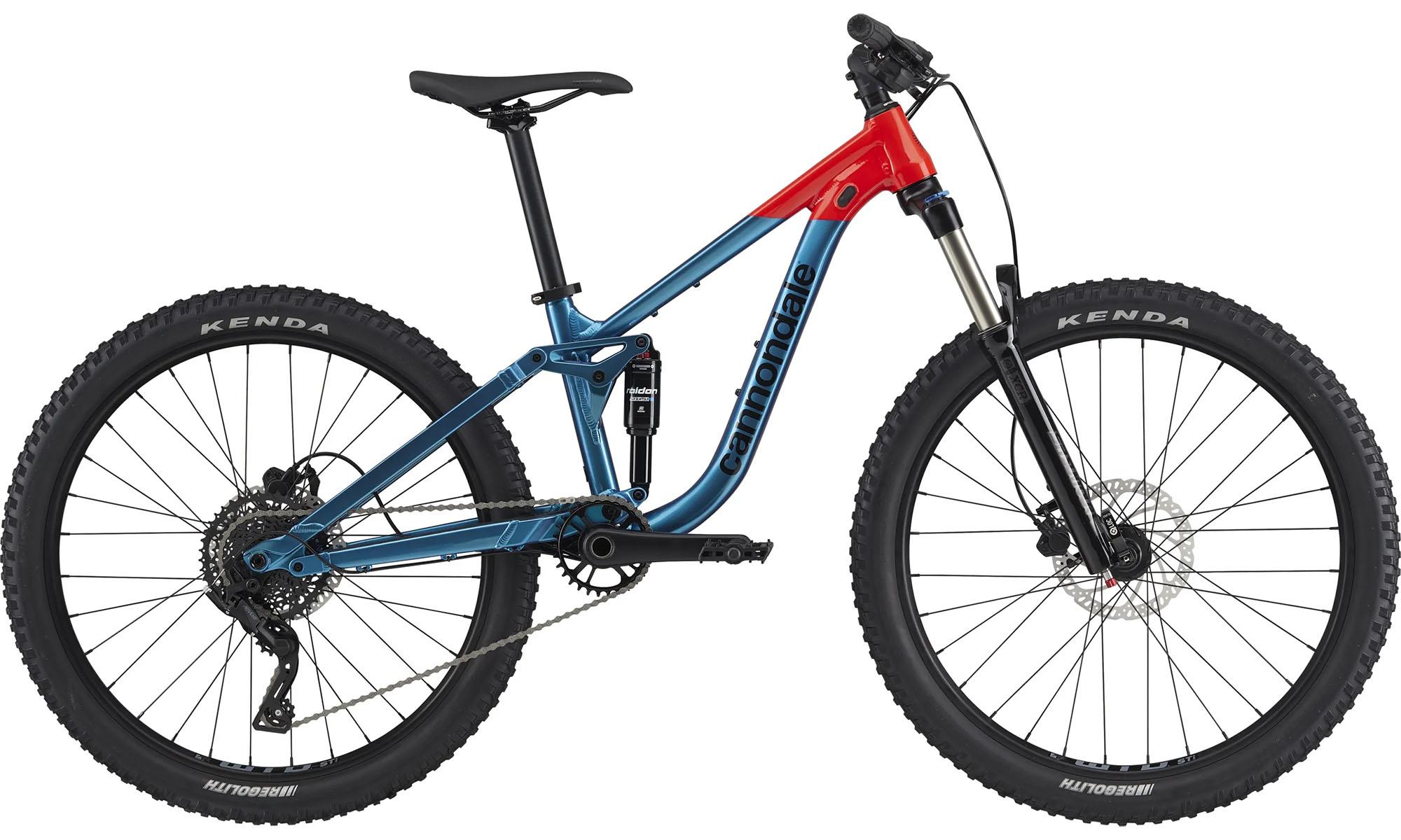 Фотография Велосипед Cannondale HABIT OS, 26", One size, 2025 DTE (красно-синий)