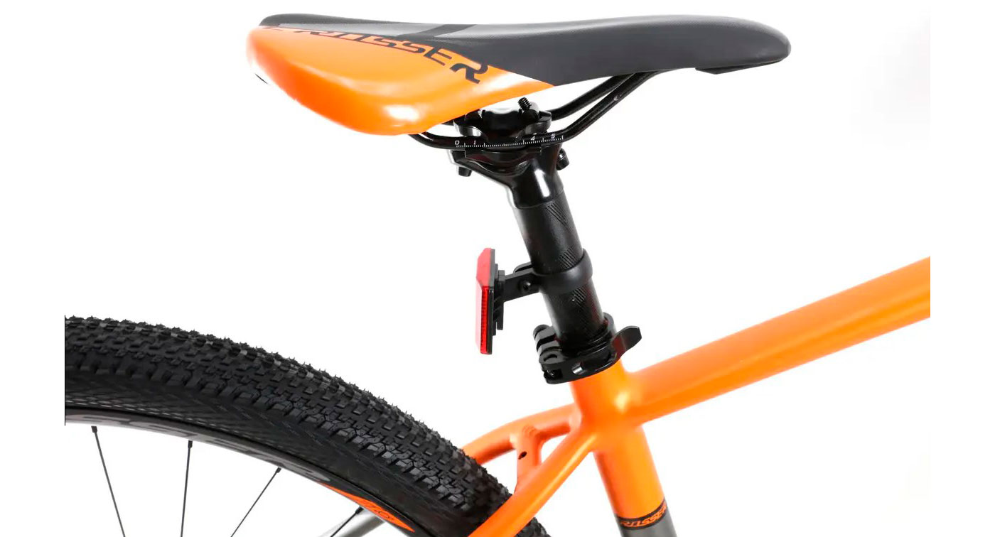 Фотография Велосипед Crosser Flow MT036 2x12 29" размер L рама 19 2022 Серо-оранжевый 2