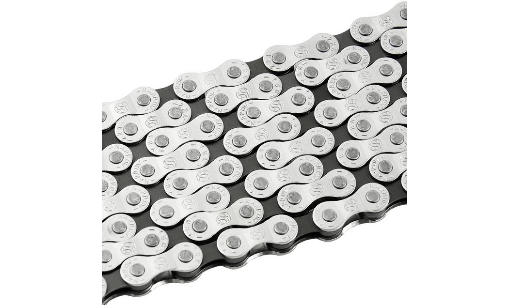 Цепь велосипедная Grey's 6-7ск. S50 Half Silver, 116 звеньев 