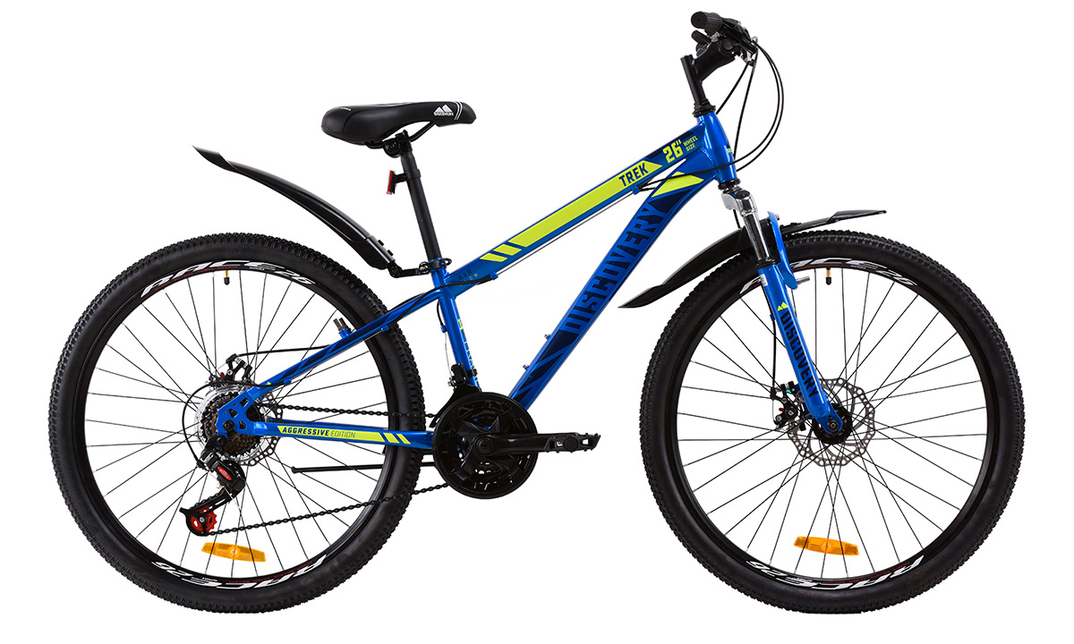 Велосипед Discovery 26" TREK DD (2020) 2020 blue 6