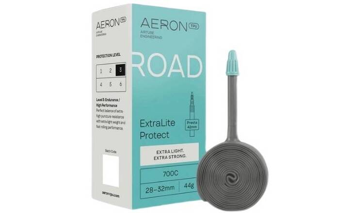 Камера AERON TPU Road ExtraLite Protect 44г 28-32 Presta 42 700C Камера AERON TPU Road ExtraLite Protect 44г 28-32 Presta 42 700C