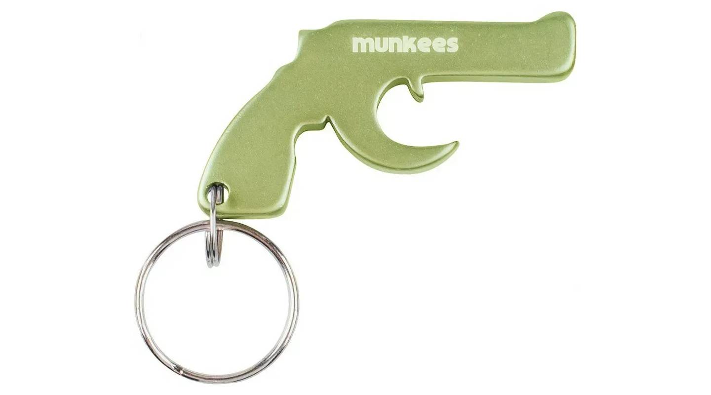 Брелок-відкривашка Munkees 3470 Gun зелений Брелок-відкривашка Munkees 3470 Gun зелений