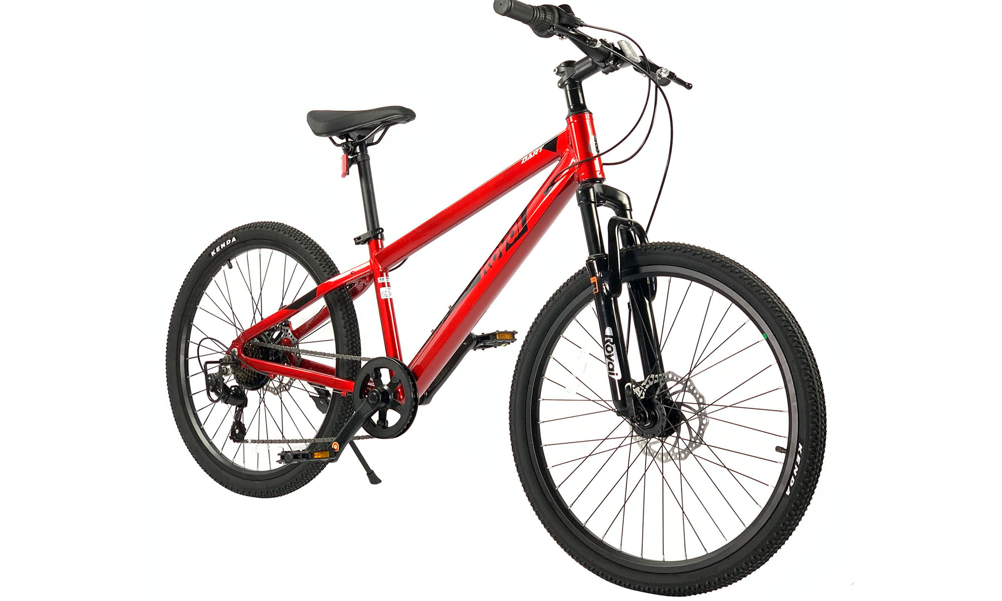 Велосипед RoyalBaby Dart 7 Speeds 24", OFFICIAL UA, красный 9