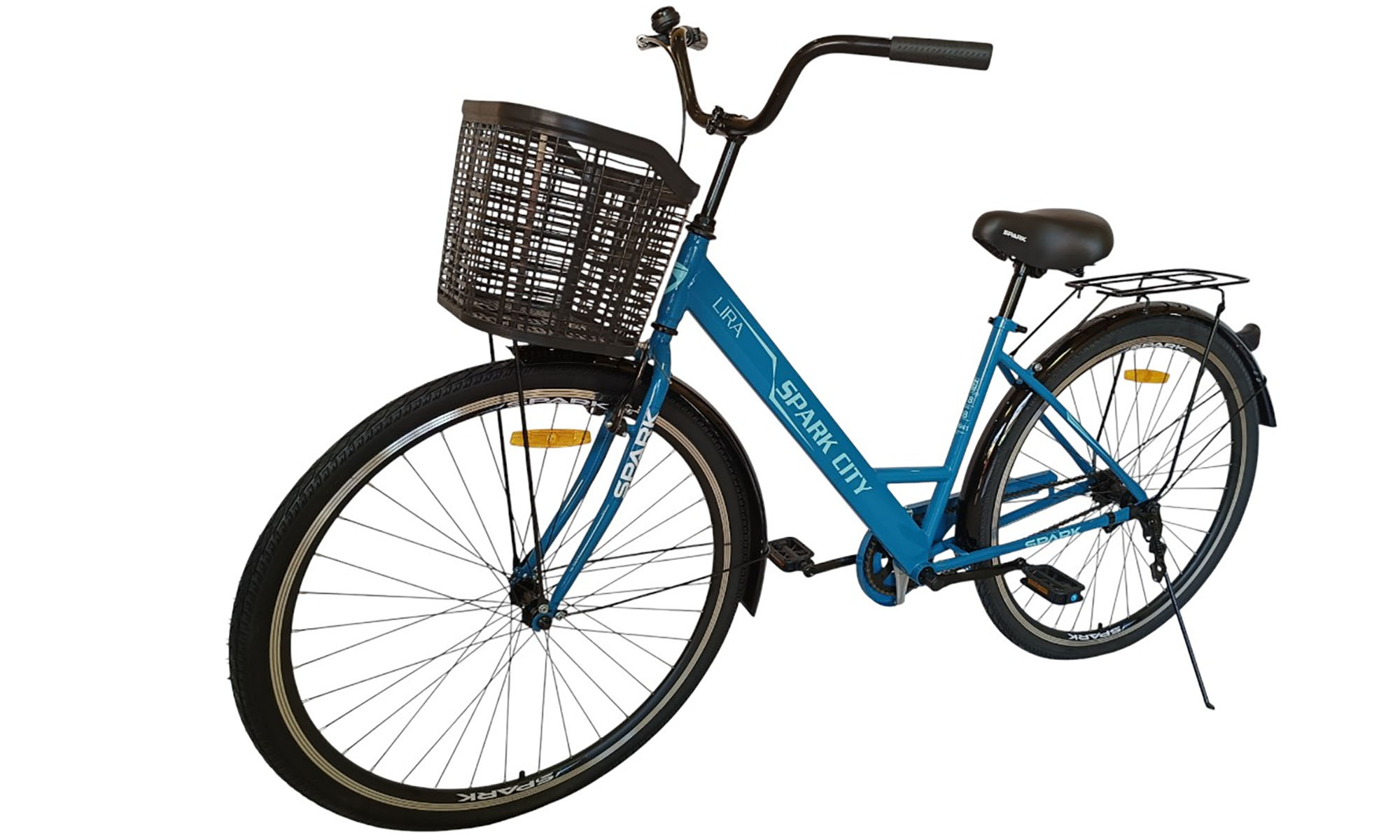Велосипед SPARK CITY LIRA 28", размер M, рама 18", год 2026, синий 5