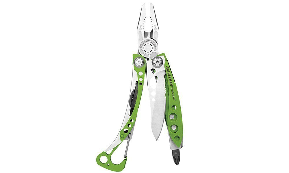 Фотографія Мультитул Leatherman Skeletool Moss Green, нейлоновий чохол