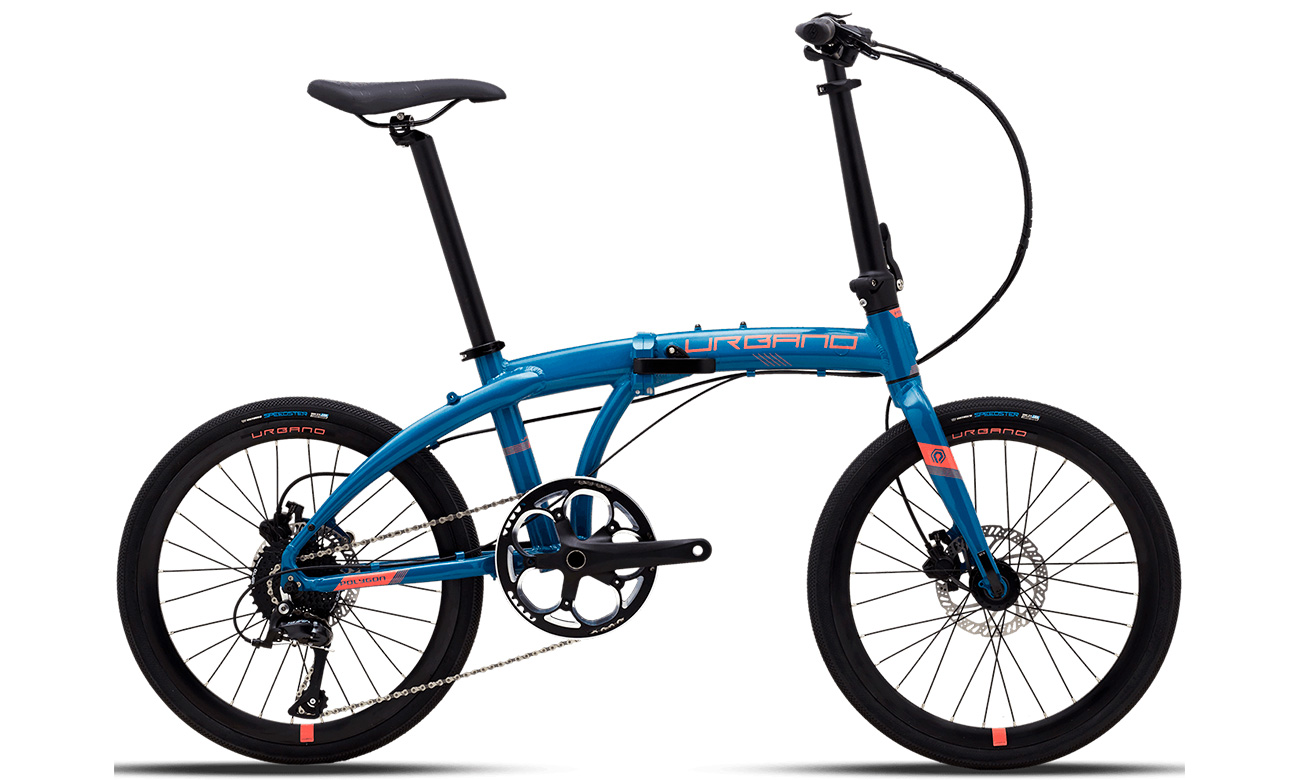 Фотография Велосипед Polygon URBANO 5 20" (2021) 2021 blue 9