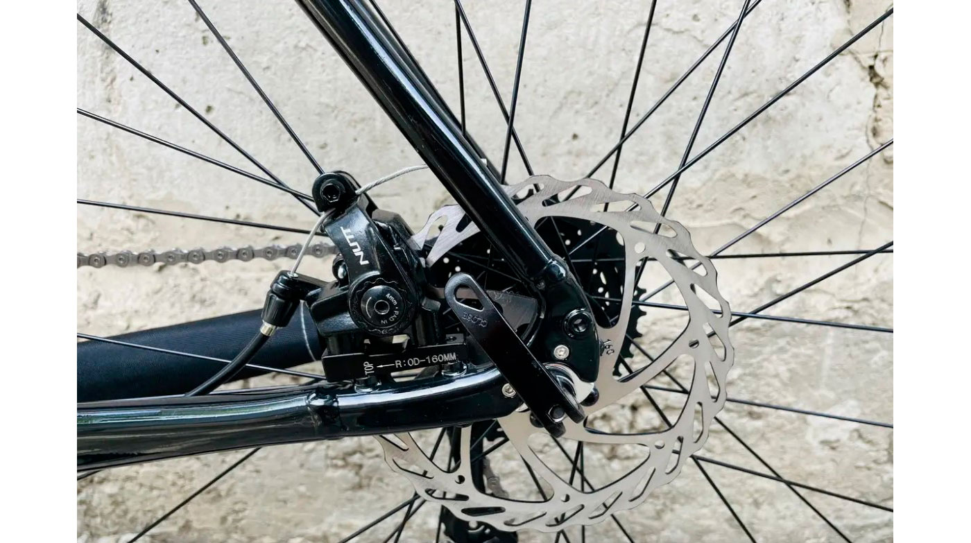 Велосипед DeMARCHE Gravel Point 2x9 28" размер S 2022 Черный 4