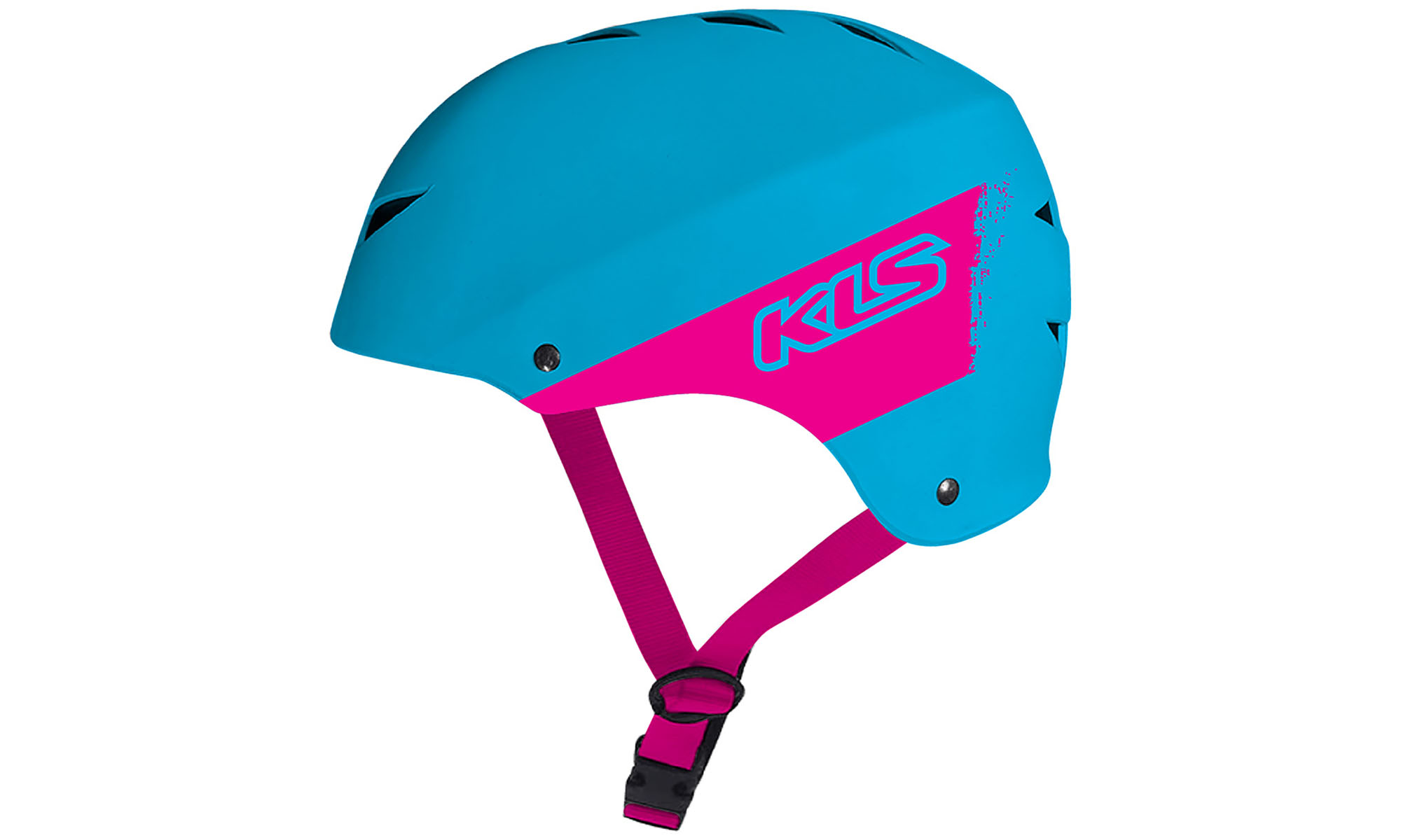 Шлем детский KLS Jumper mini 022 голубо-розовый ХS/S (51-54 см) 