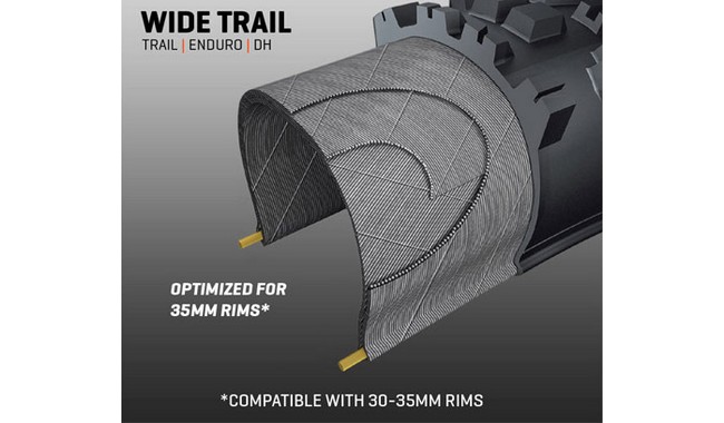 Фотография Покрышка Maxxis Minion DHR II 29x2.4 WT (складная) 3CT/EXO/TR 7