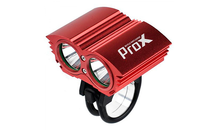 Фотография Фонарь передний ProX Dual Power 2x Cree 1000 Лм, красный