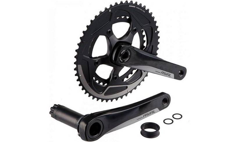 Шатуны Sram Rival22 BB30 172.5 46-36 Yaw, Bearings NOT Included 2