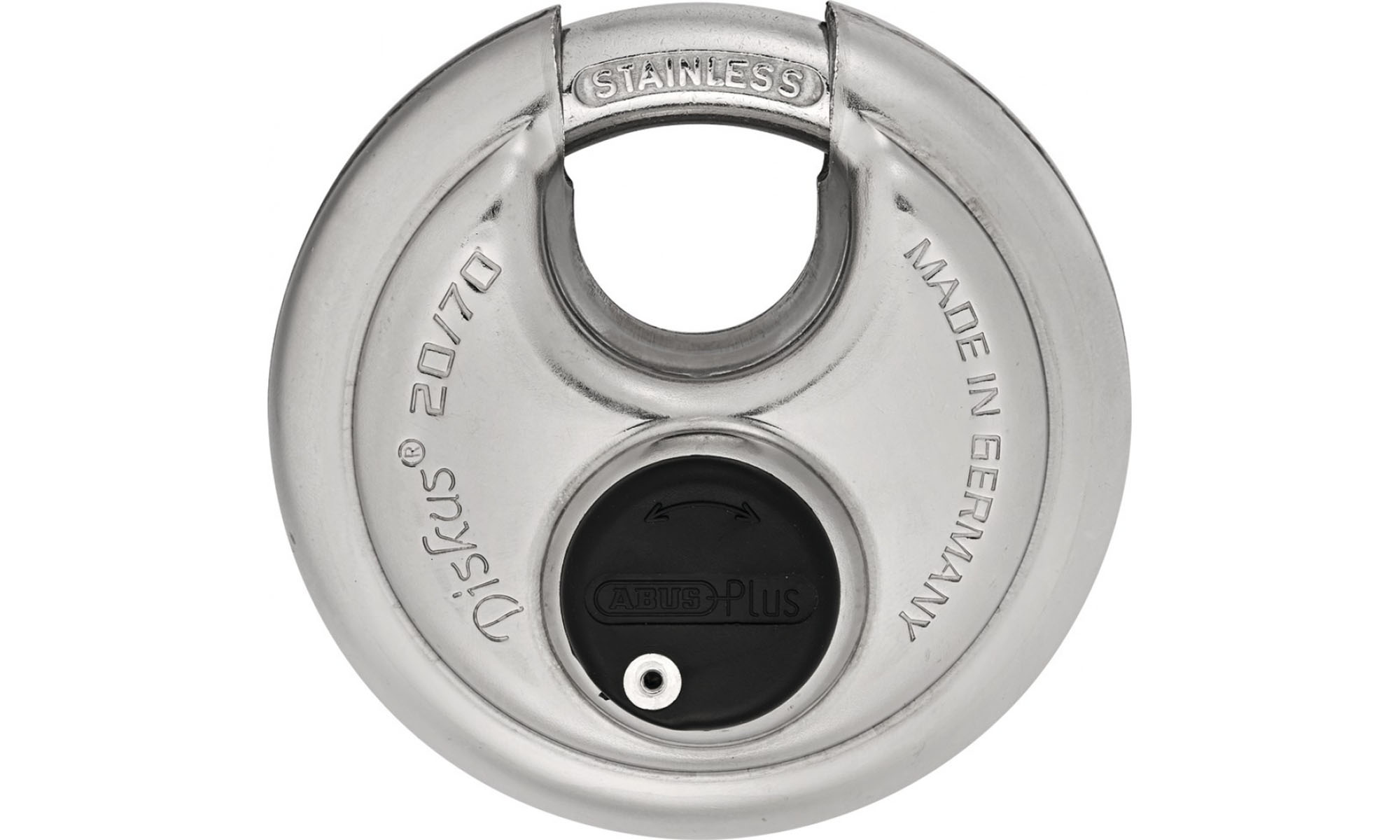 Замок навесной ABUS 20/70 Diskus, серый 