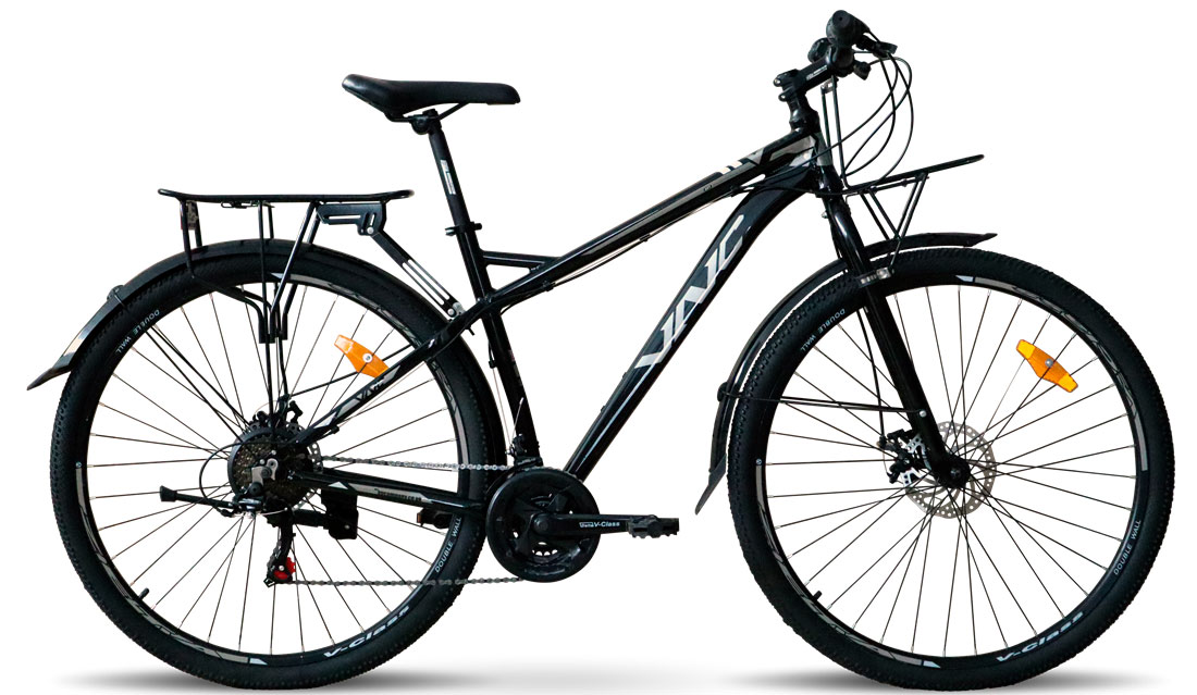 Фотография Велосипед VNC Expance A2 Lite 29" размер L 2023 Черно-белый