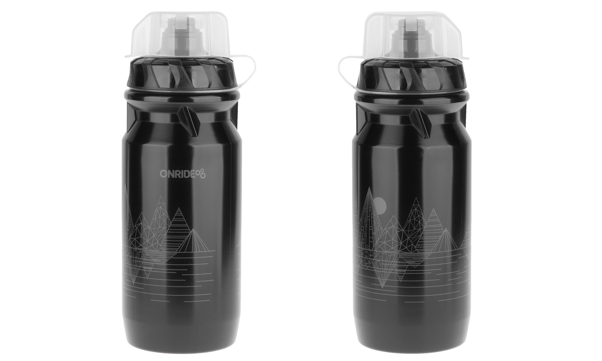 Фляга ONRIDE Metropolis 600 мл, материал фляги полипропилен, с колпачком черная Фляга ONRIDE Metropolis 600 мл, материал фляги полипропилен, с колпачком черная