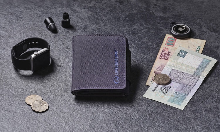 Кошелек Lifeventure Recycled RFID Wallet navy 3