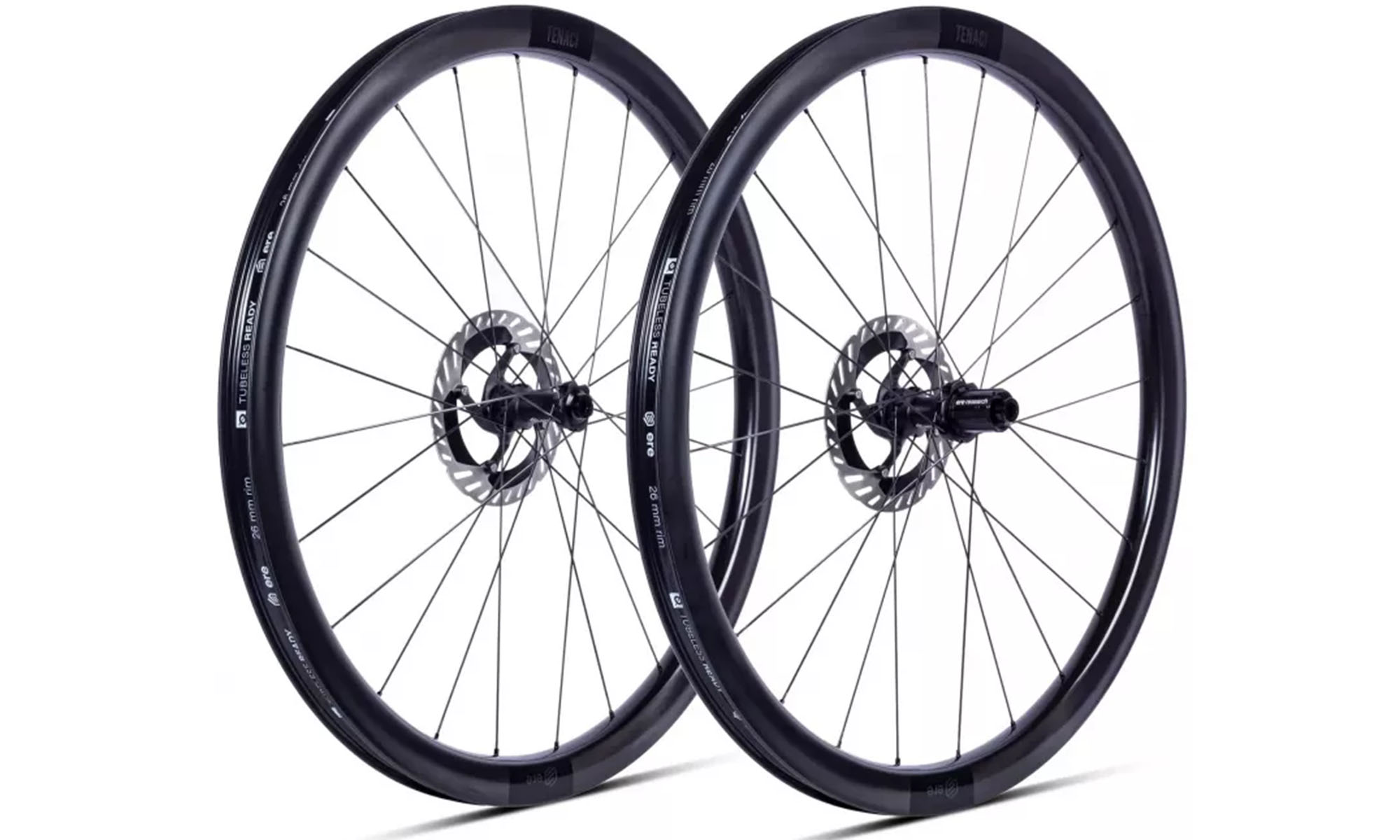 Колесо переднее + заднее 28" ERE TENACI GA40 CARBON, Gravel, 100x12/142x12, CL, HG11, tubeless, черный сатин Колесо переднее + заднее 28" ERE TENACI GA40 CARBON, Gravel, 100x12/142x12, CL, HG11, tubeless, черный сатин