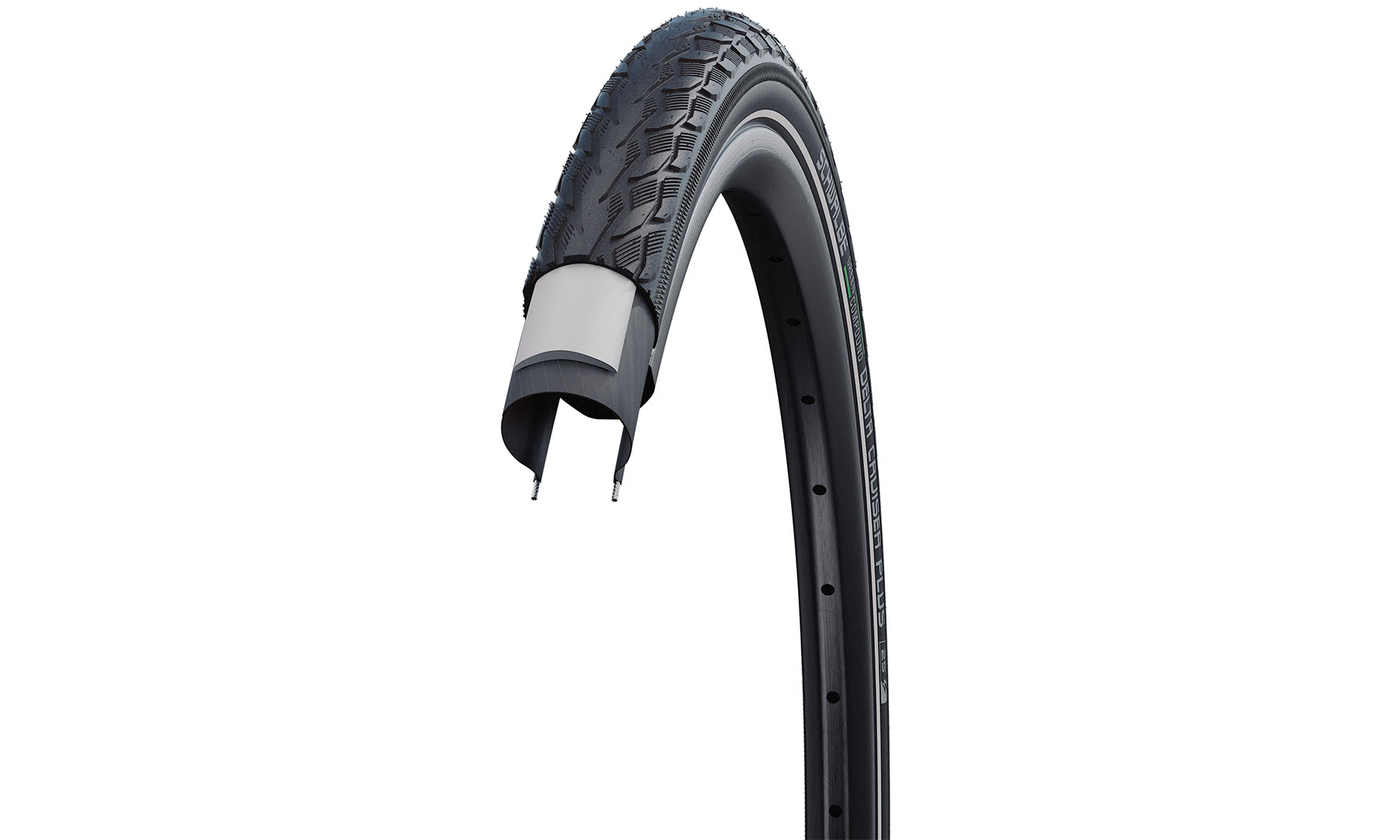 Покрышка Schwalbe Delta Cruiser Plus 28x1.25 700x32C (32-622) Active Line, PunctureGuard, TwinSkin 2