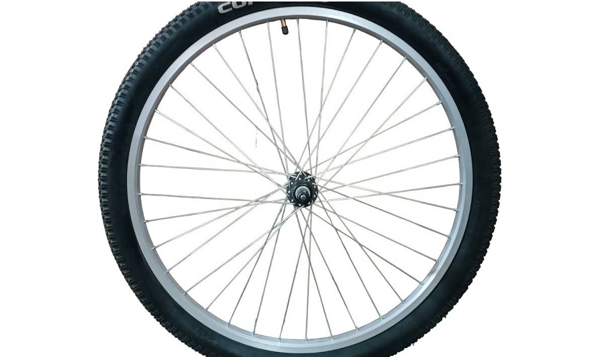 Фотография Колесо заднее 27.5" VLT Dis Al 36H 14G V-br silver