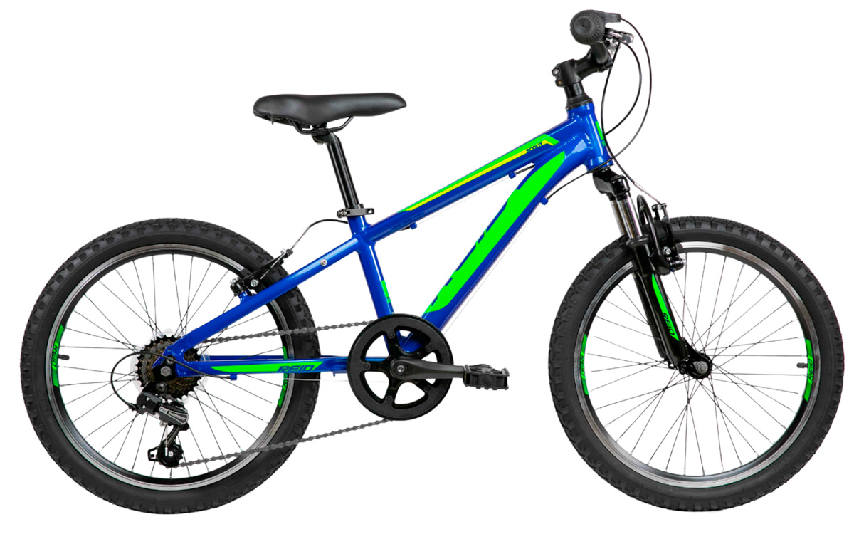 Фотография Велосипед Reid Scout 20" 2021 Сине-зеленый