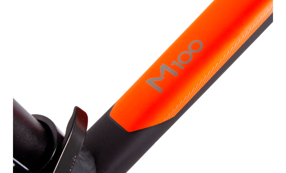 Фотография Велосипед Trinx M100 Elite 27.5" размер М рама 18 2022 Matt-Black-Grey-Orange 10