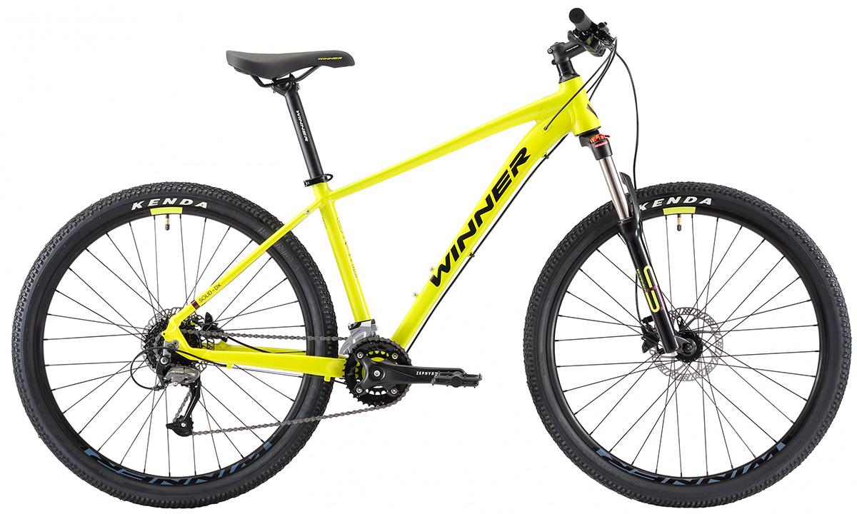 Велосипед 27,5" Winner SOLID DX (2020) 2020 лайм 5