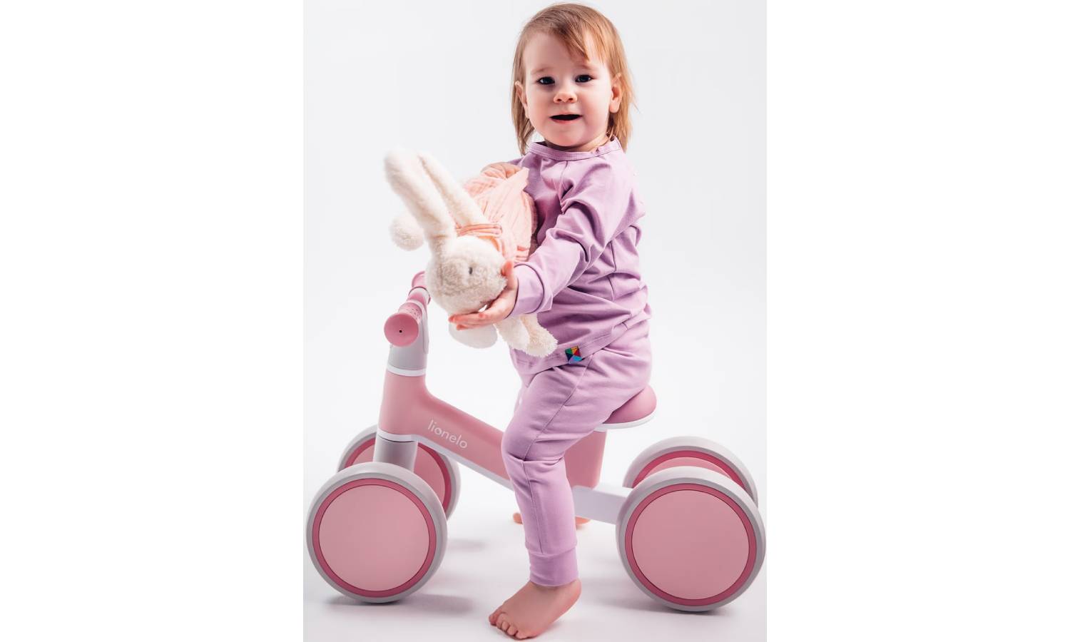 Беговел Lionelo VILLY PINK ROSE 4