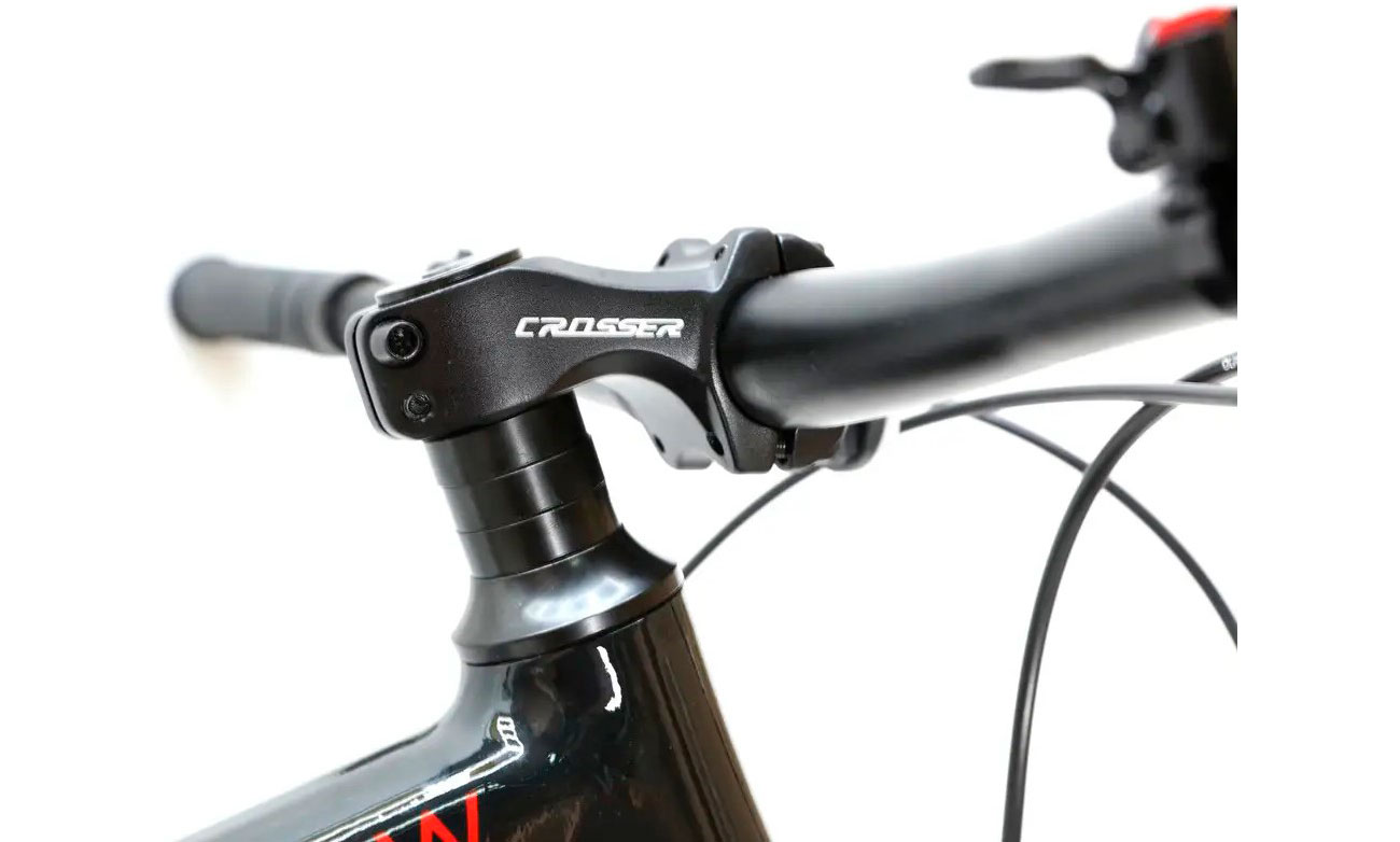 Фотографія Велосипед Crosser SHADOW 2х12 29" розмір L рама 19 2022 Чорний 3