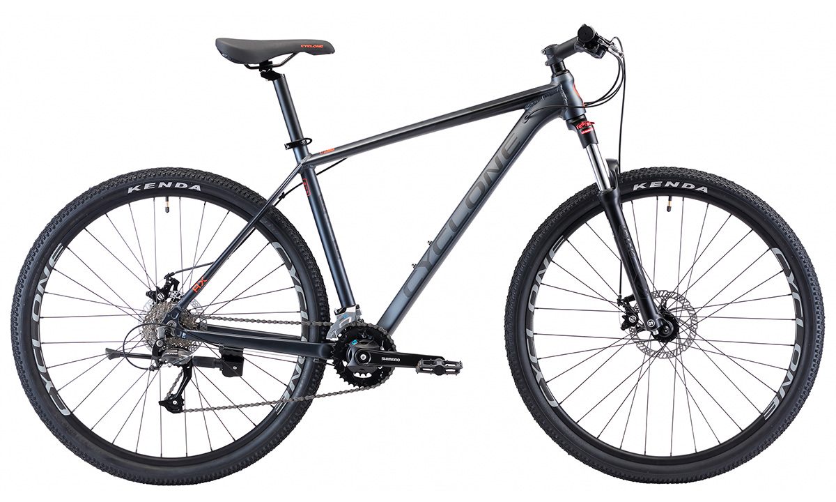 Велосипед 29" Cyclone AX (2020) 2020 Сірий 8