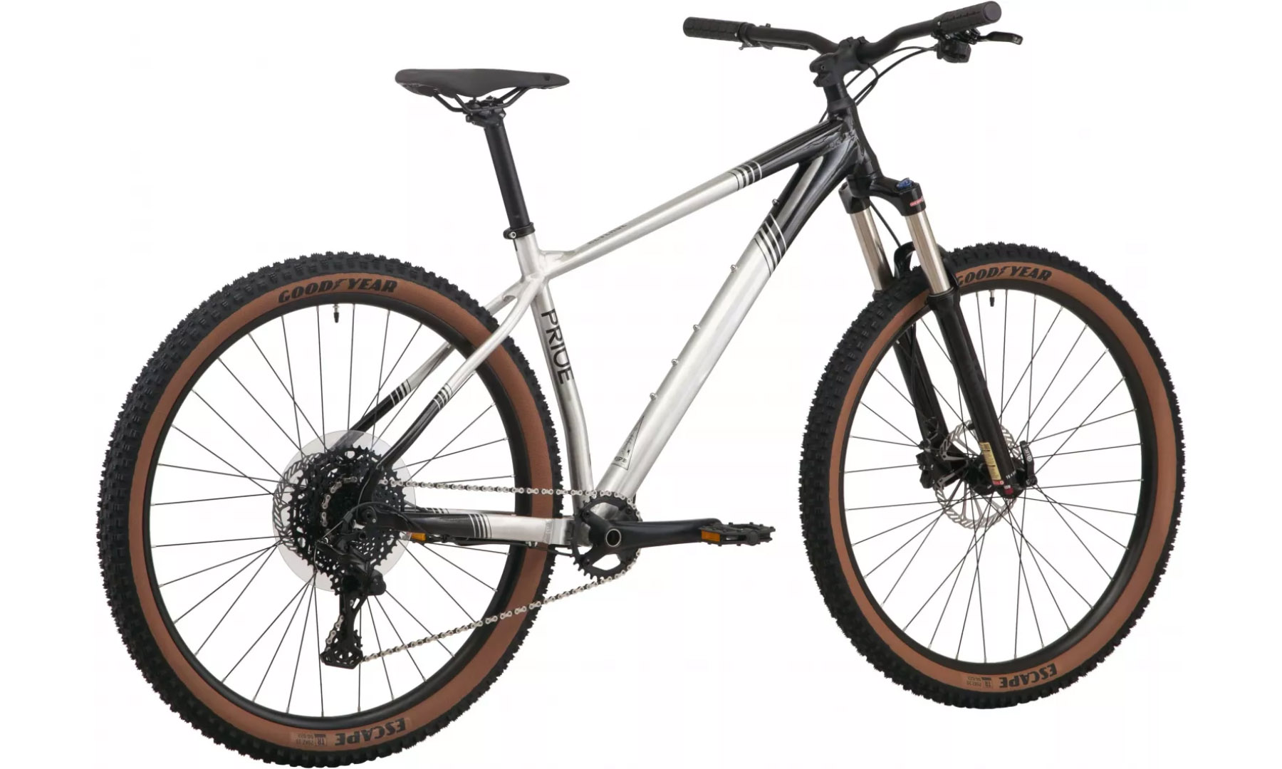 Велосипед 29" Pride REVENGE 9.1 розмір рами M 2024 сіро-чорний 4