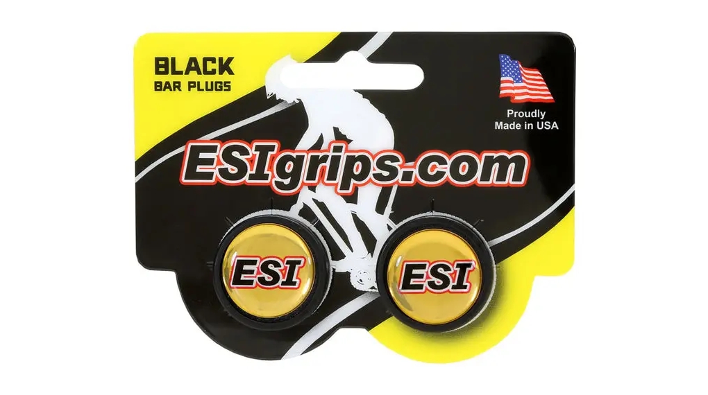 Заглушки руля ESI Bar Plug, чёрные 2 Заглушки руля ESI Bar Plug, чёрные 2