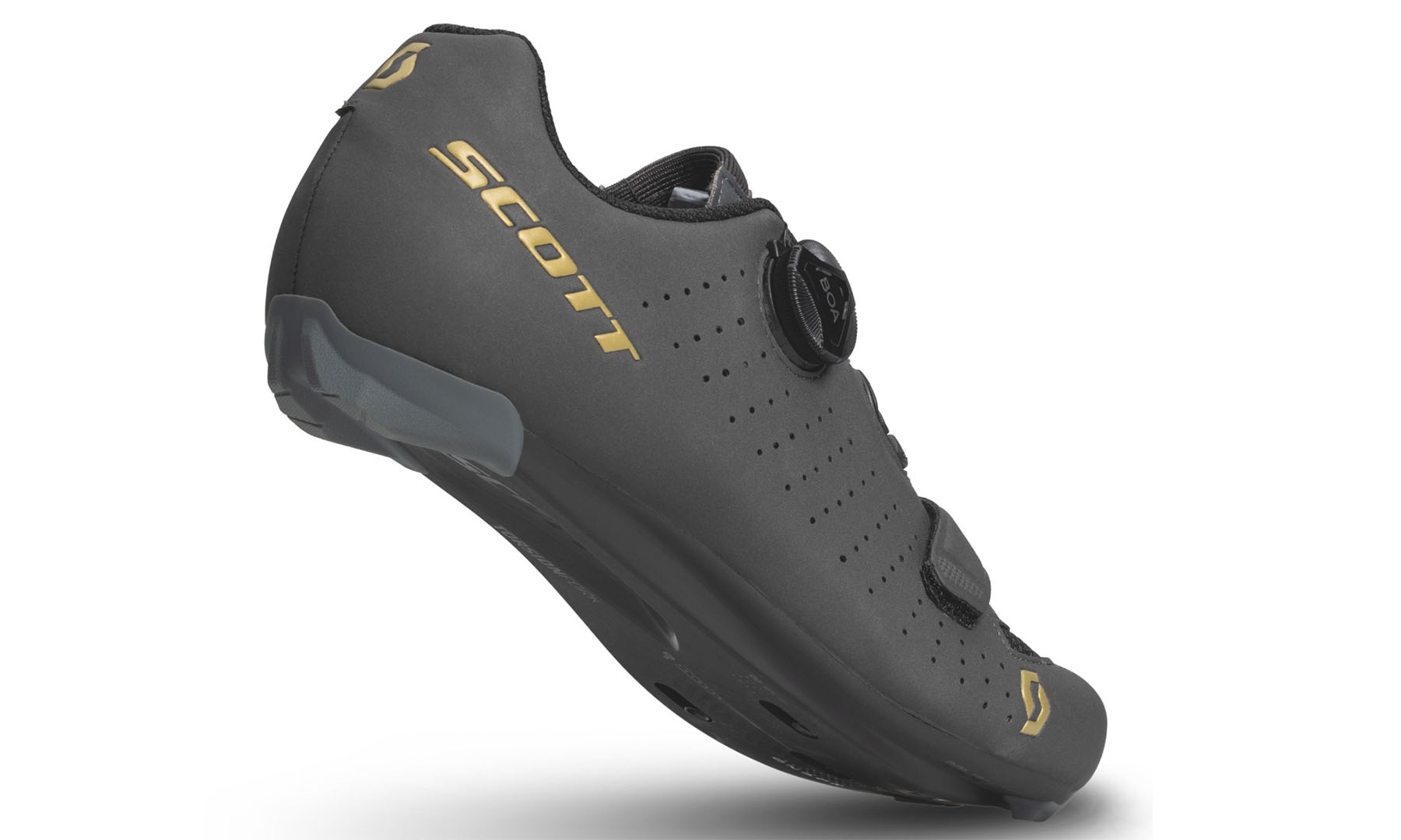 Велотуфли SCOTT W (женские) ROAD COMP BOA темно-серые/черные, размер 40 6