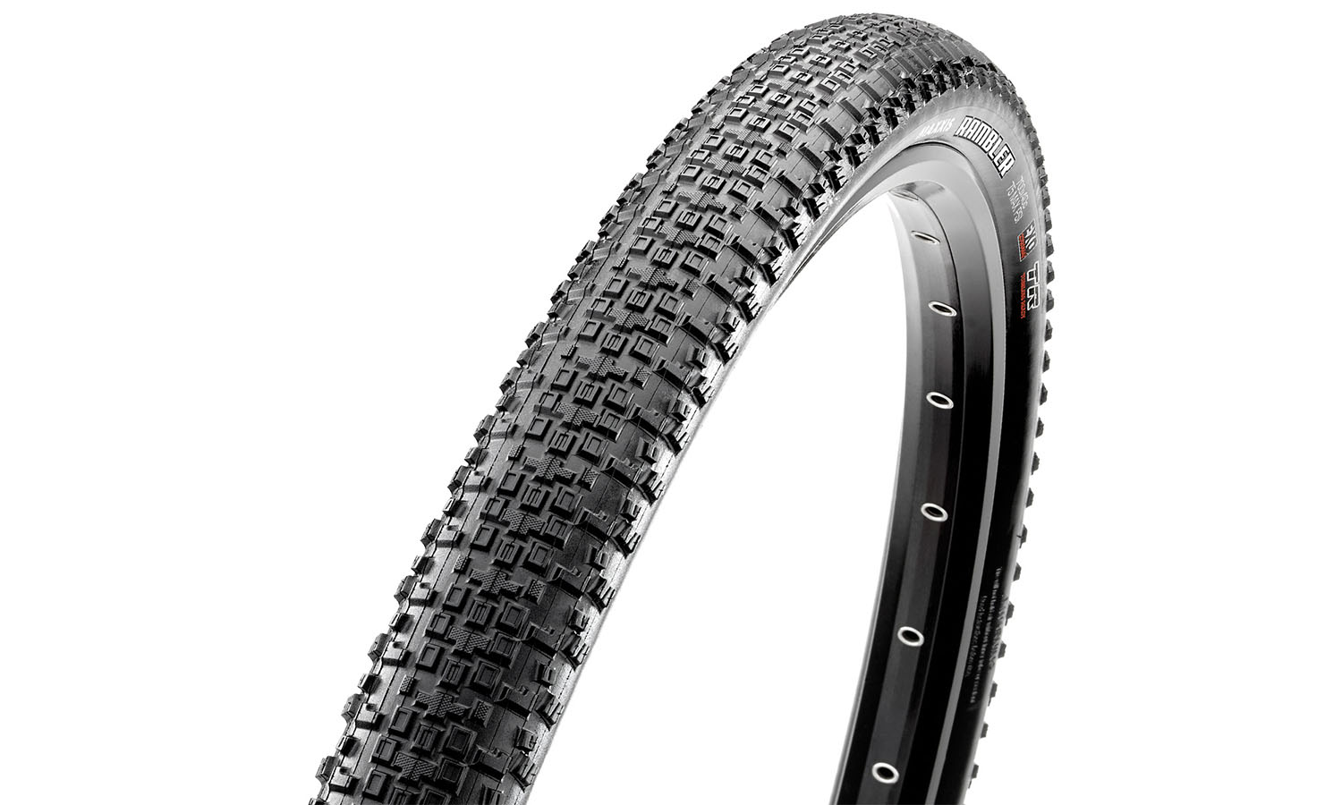 Фотография Покрышка Maxxis Rambler, 700x45c, складная EXO/TR 120TPI     