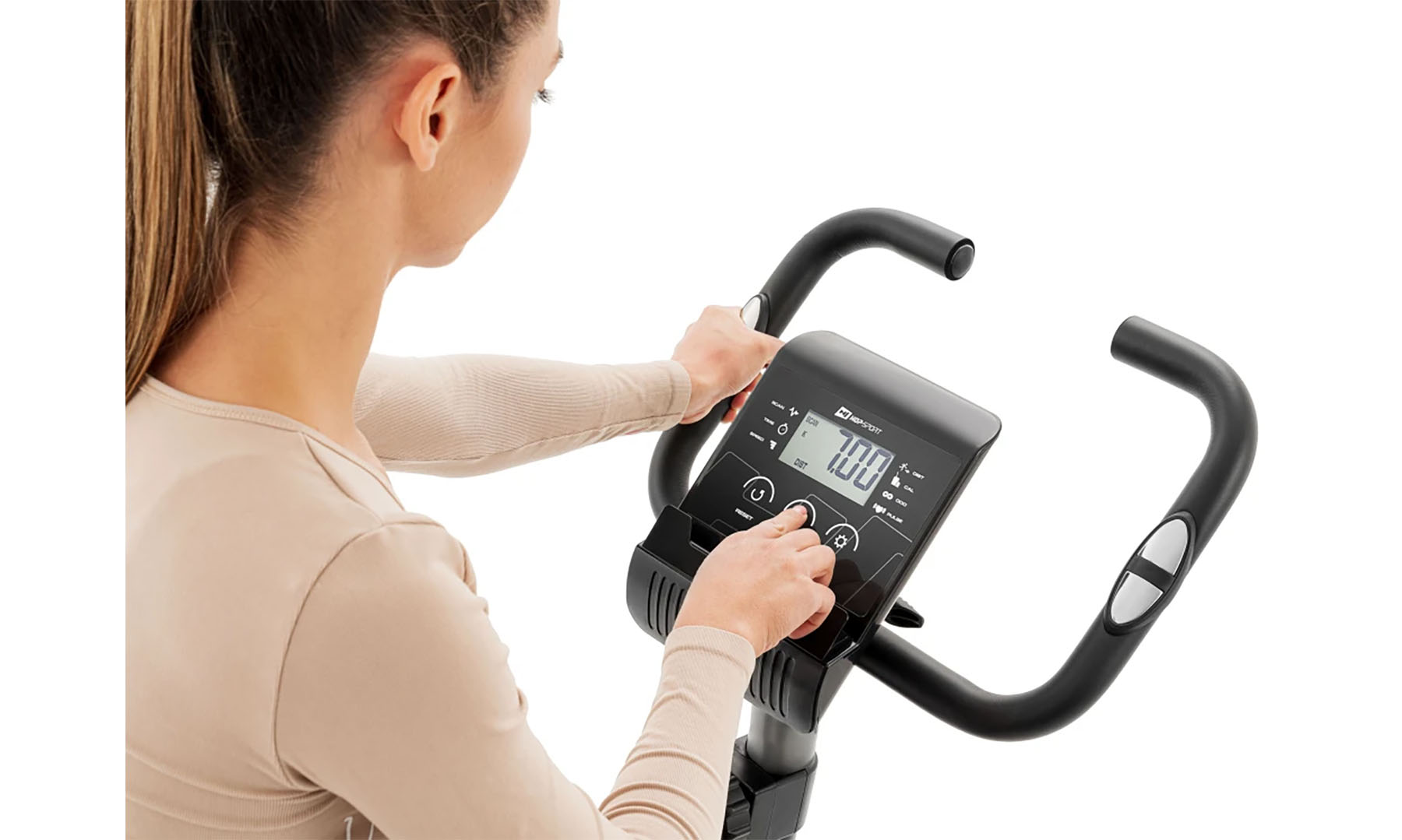 Велотренажер Hop-Sport HS-2050H Sonic Золотий 3