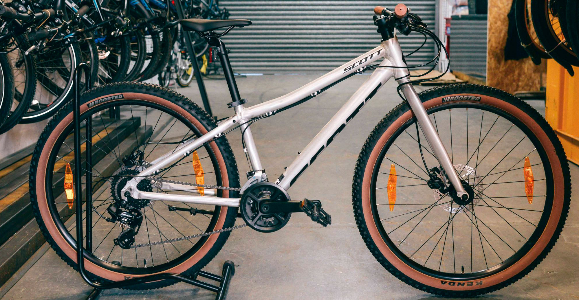 Фотография Велосипед Scott Scale rigid 26" размер XXS Silver 2