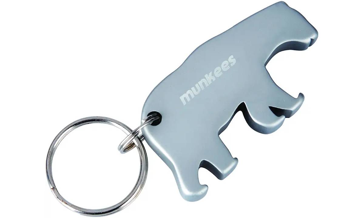 Фотография Брелок-открывашка Munkees 3488 Little Bear grey 
