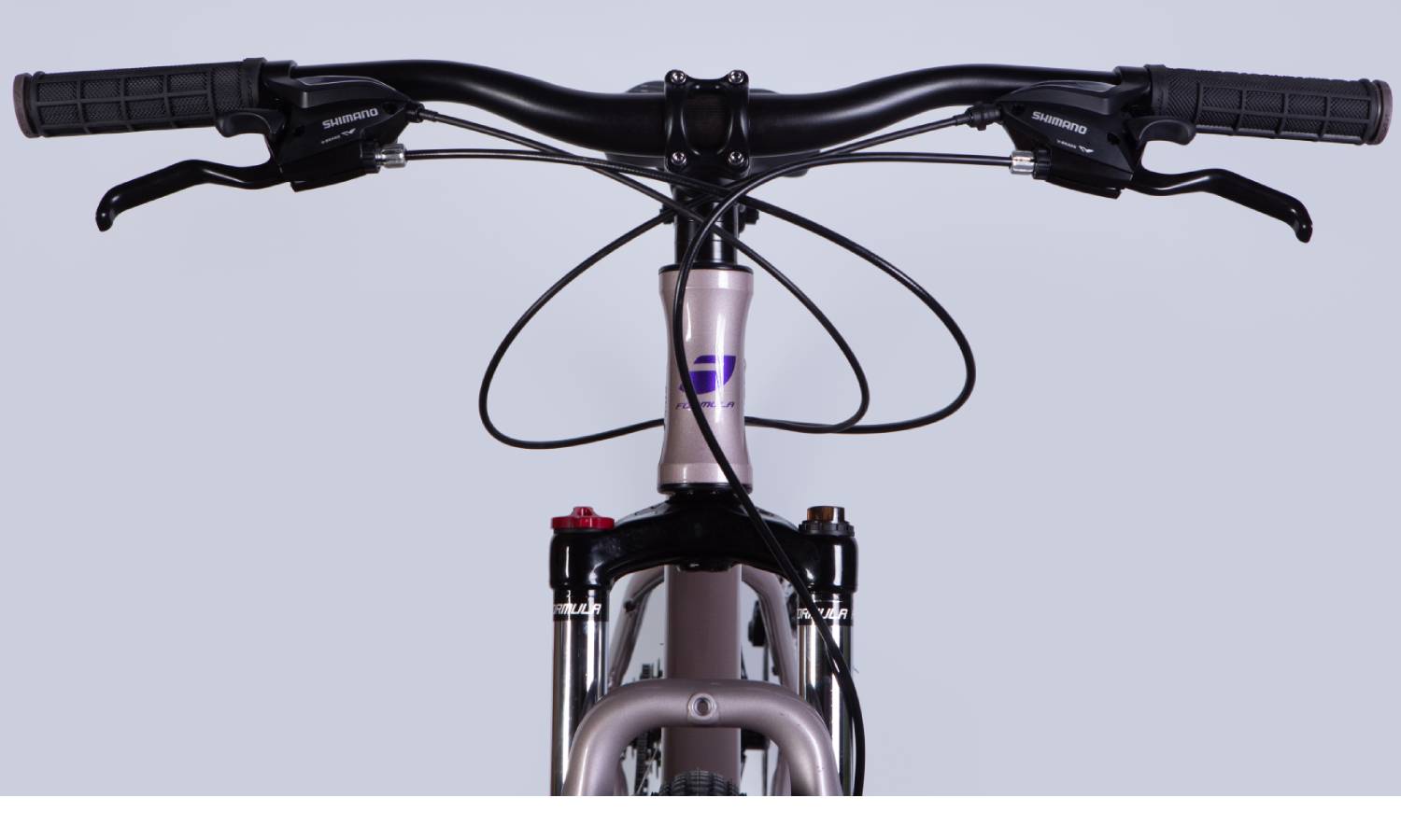 Велосипед Formula ALPINA DD FR 27.5", размер S рама-16" 2025, серо-фиолтеовый 6