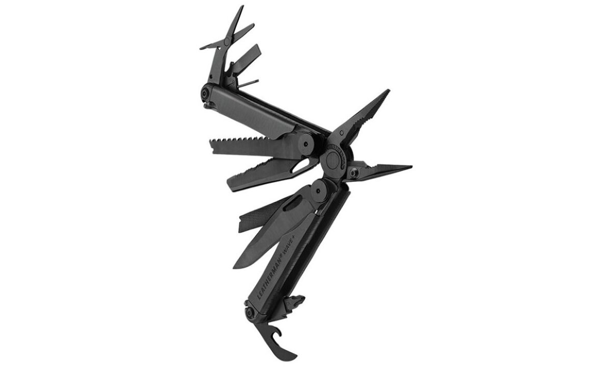 Фотографія Мультитул Leatherman Wave Plus Black, синтетичний чохол, картонна коробка 3