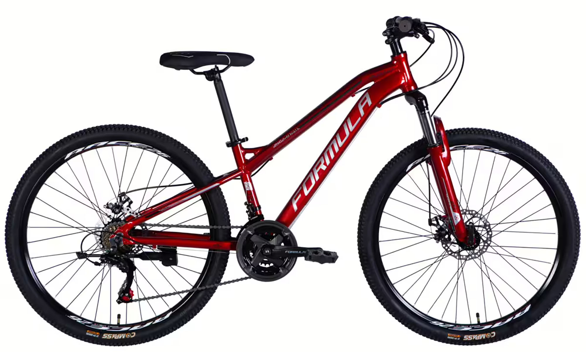 Велосипед Formula BLACKWOOD DD FR 26", розмір XS, рама-13", рік 2026, червоний 