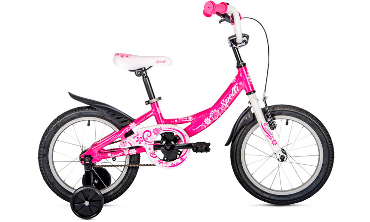 Фотография Велосипед Spelli PONY 16" 2020 Розовый