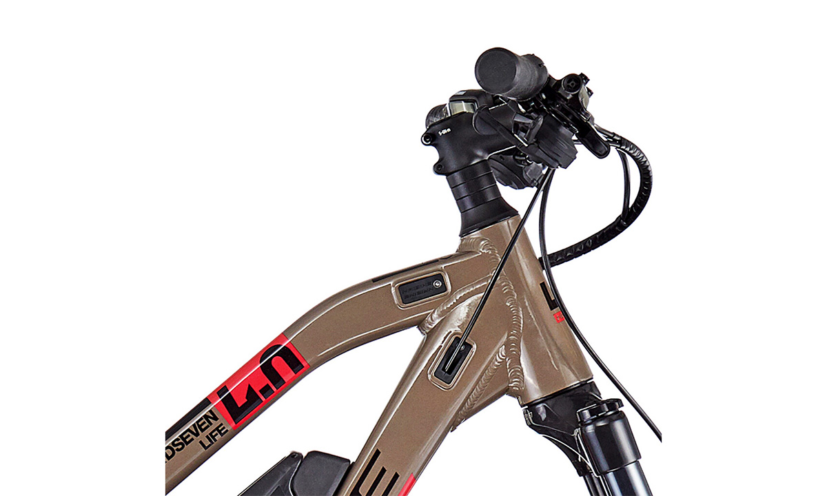 Электровелосипед Haibike SDURO HardSeven Life 4.0 27.5" (2020) 2020 Коричневый 3