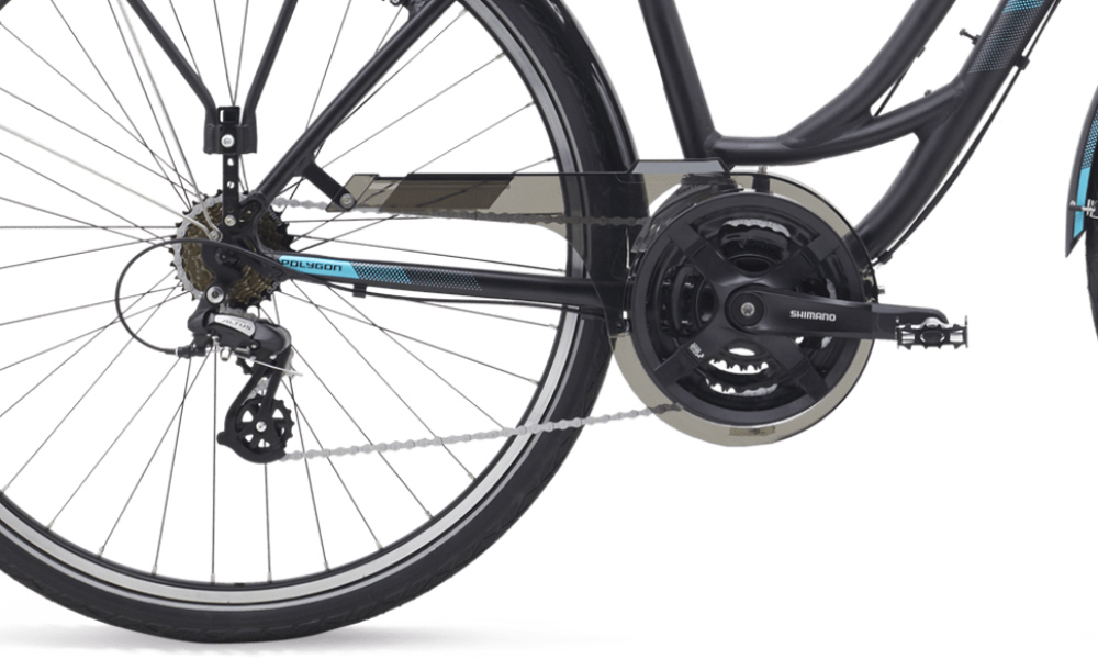 Велосипед Polygon SIERRA DLX SPORTLADY 28" (2022) 2022 black 2