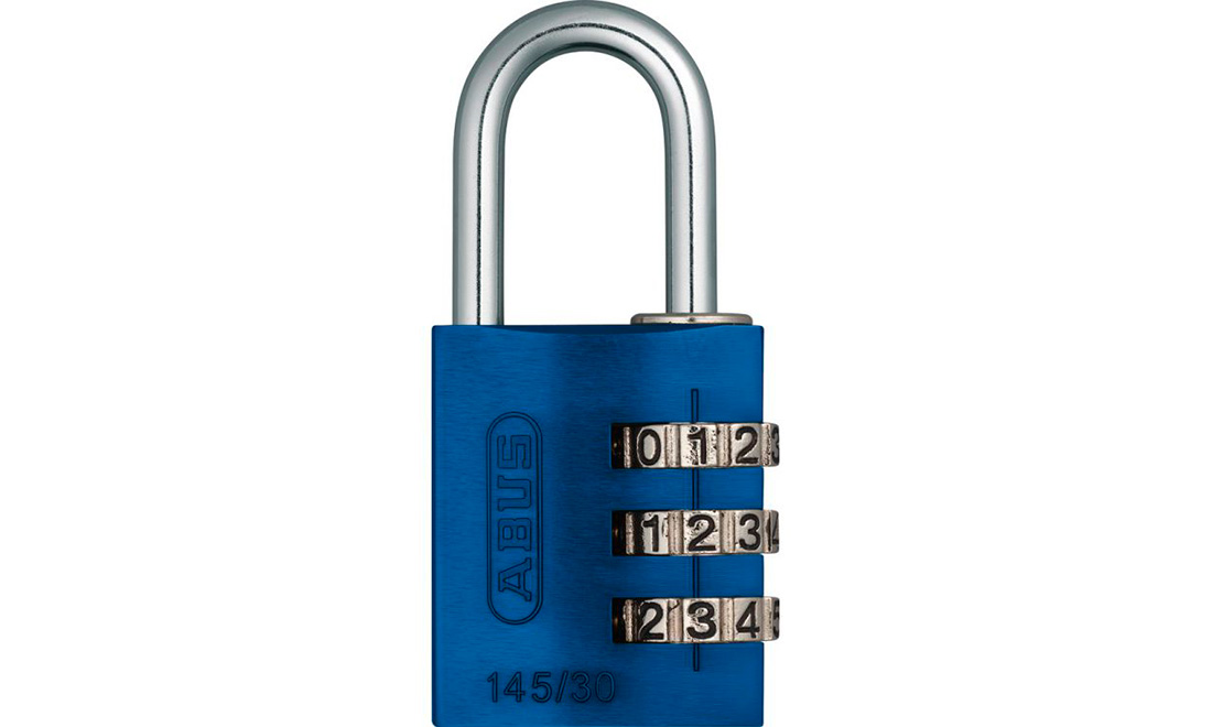 Фотография Замок навесной ABUS 145/30 Black  blue