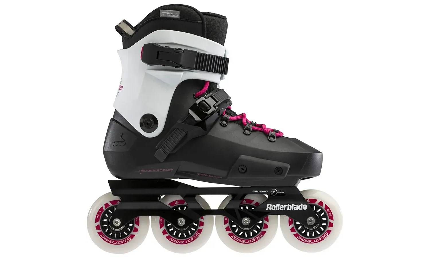 Фотографія Ролики Rollerblade Twister Edge W 2021 black-magenta 255 2
