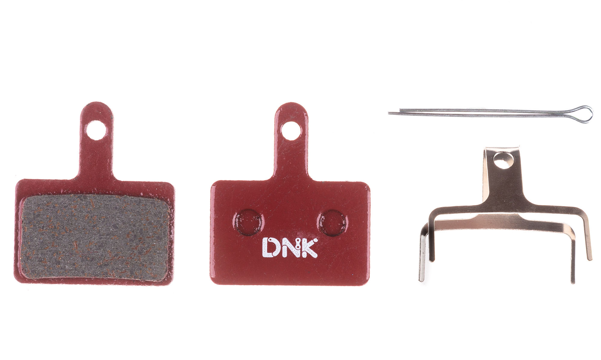 Тормозные колодки дисковые DNK B01, полуметалл (для Shimano MT200, Tektro, TRP, Promax) 