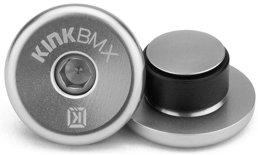 Фотография Заглушки руля KINK BMX Ideal алюминиевые 31 мм  Серый