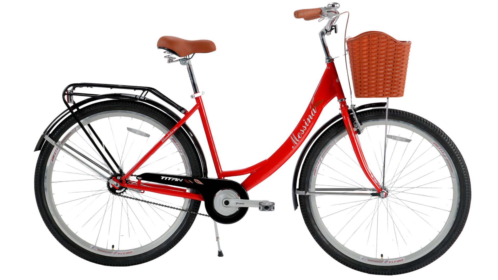 Фотографія Велосипед Titan Messina 28" розмір M рама 18" (2024), Червоний